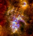Burbujas gigantes en la Nebulosa Carina
