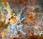 La Nebulosa Carina desde el Hubble