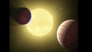 NASA descubre sistema solar muy lejano con dos planetas