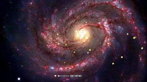 Un agujero negro «recién nacido»