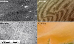 La misión Cassini muestra las dos caras de las dunas de Titán