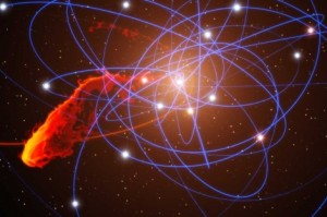 El 'banquete' de las galaxias adolescentes