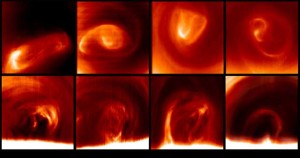 El vórtice polar de Venus se mueve de forma impredecible