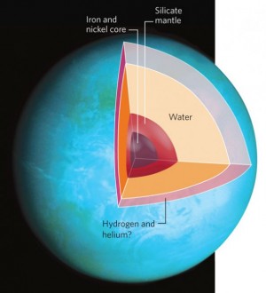 Hubble confirma la existencia del primer «planeta de agua»