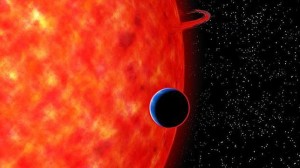 Una supertierra con atmósfera soleada