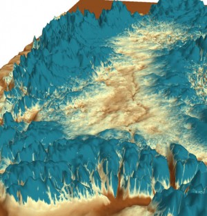 Descubren Gran Cañon bajo el hielo en Groenlandia