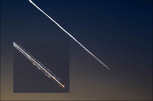 Terror en Vladivostok por la visión de un objeto brillante en el cielo