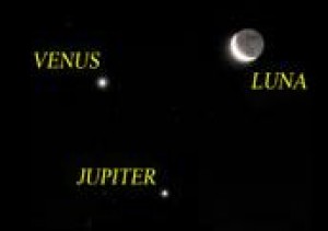 Este lunes podrá verse la luna con dos ´´luceros´´