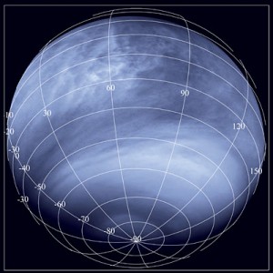 Venus en longitudes de onda invisibles para los ojos humanos