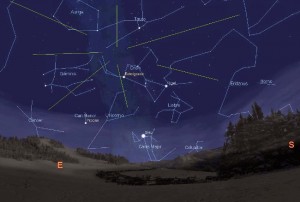 HOY!!  ¡Atentos al cielo!: Las Oriónidas caerán sobre nosotros 