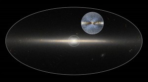 Descubren Estructura en forma de X en el Centro de la Vía Láctea