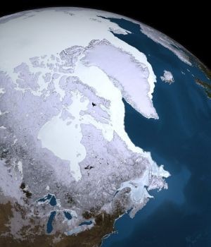 NASA documenta reducción de hielo en el Ártico
