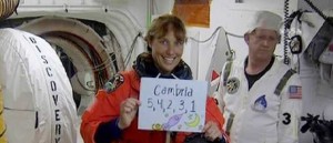 El «Discovery» pone rumbo a la Estación Espacial con tres mujeres a bordo