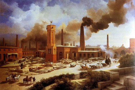 revoluci&oacute;n industrial XVIII